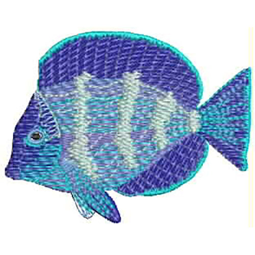 Machine Embroidery Designs - Tropical Fish(1) - Threadart.com