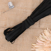 1/4" Black Elastic - 10 Yard Roll - Threadart.com