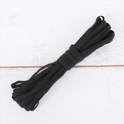 1/4" Black Elastic - 10 Yard Roll - Threadart.com