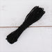 1/8" Black Elastic - 10 Yard Roll - Threadart.com