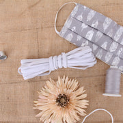 1/4" White Elastic - 10 Yard Roll - Threadart.com