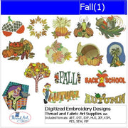 Machine Embroidery Designs - Fall(1) - Threadart.com