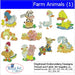 Machine Embroidery Designs - Farm Animals(1) - Threadart.com