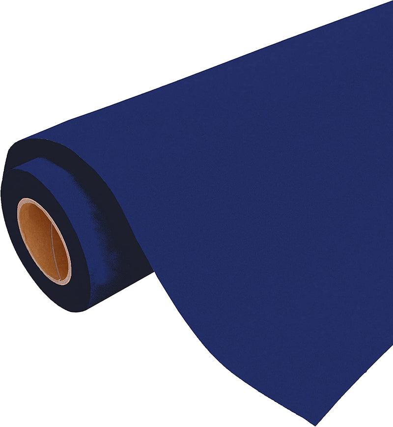 Blue Velvet Flock Vinyl Heat Transfer - 20" Wide HTV Sold By the Yard - Threadart.com