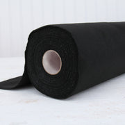 Black Felt By The Yard - 36" Wide - Soft Premium Felt Fabric - Threadart.com