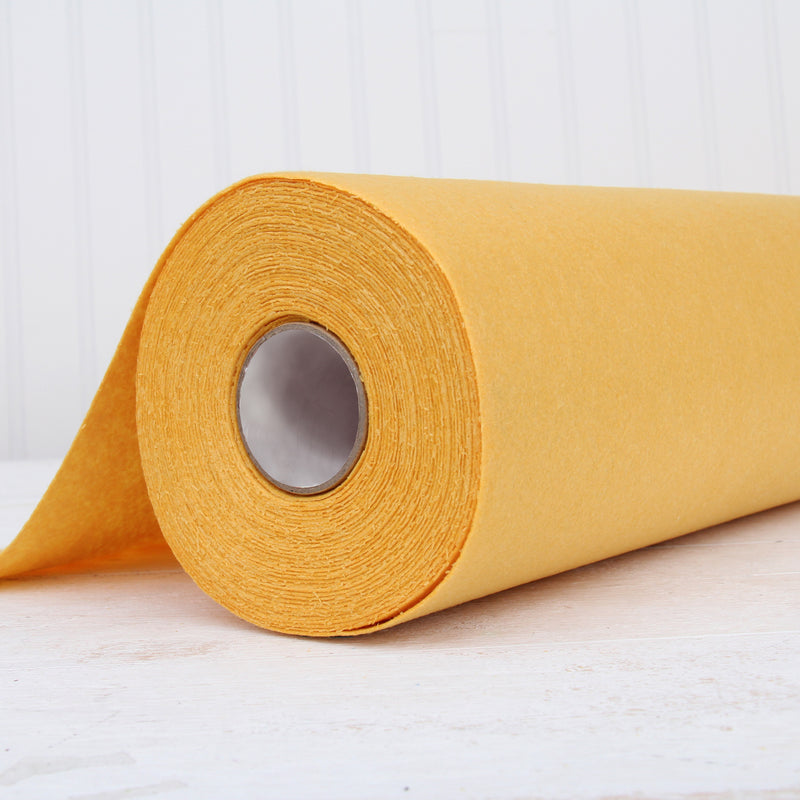 Gold Felt By The Yard - 36" Wide - Soft Premium Felt Fabric - Threadart.com