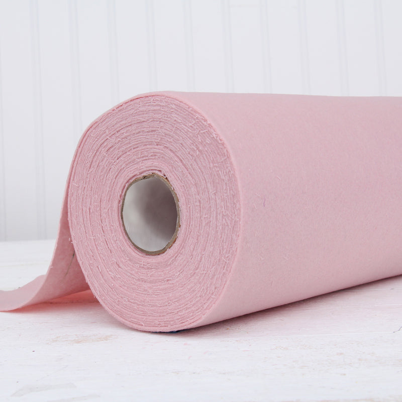 Light Pink Felt By The Yard - 36" Wide - Soft Premium Felt Fabric - Threadart.com