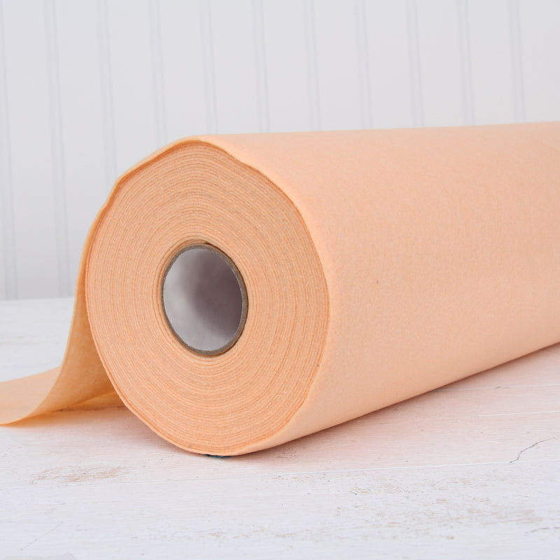 Peach Felt By The Yard - 36" Wide - Soft Premium Felt Fabric - Threadart.com
