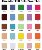 Light Green Felt 12" x 10 Yard Roll - Soft Premium Felt Fabric - Threadart.com