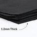 Black Felt 12" x 10 Yard Roll - Soft Premium Felt Fabric - Threadart.com