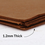 Brown Felt By The Yard - 36" Wide - Soft Premium Felt Fabric - Threadart.com