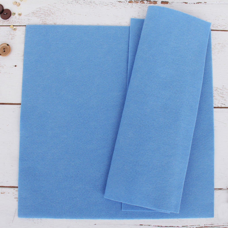 Premium Felt Sheets - 12" x 12" Squares - 30 Color Options - Threadart.com