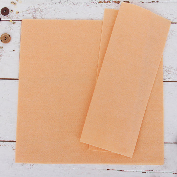 Felt Sheet, F3, 1/2 in Thick, 12 x 12 in