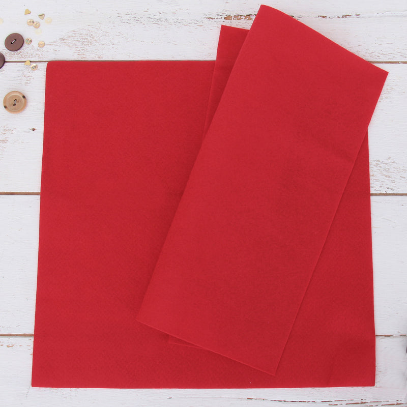 Premium Felt Sheets - 12" x 12" Squares - 30 Color Options - Threadart.com