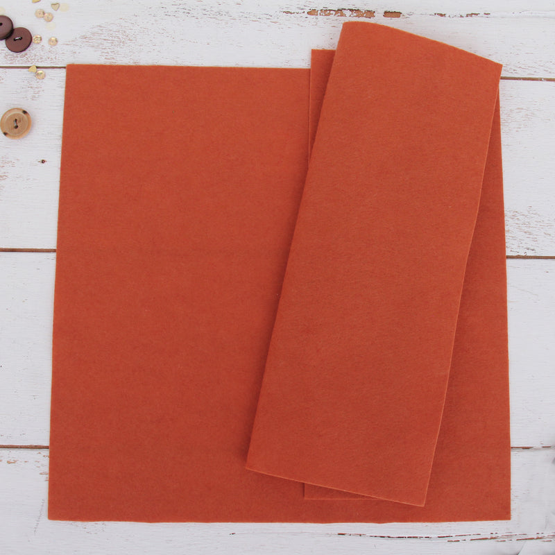 Premium Felt Sheets - 12" x 12" Squares - 30 Color Options - Threadart.com
