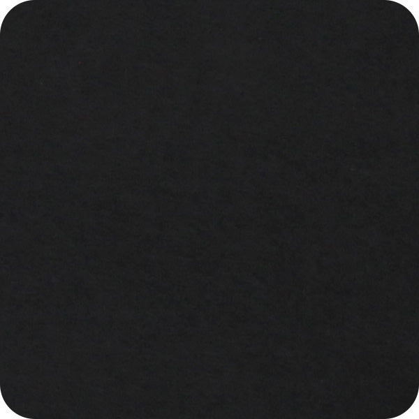 Black Felt By The Yard - 36" Wide - Soft Premium Felt Fabric - Threadart.com
