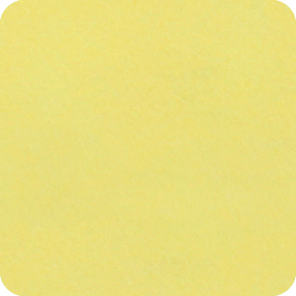 Light Yellow Felt 12 x 10 Yard Roll - Soft Premium Felt Fabric