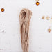 Beige Premium Cotton Embroidery Floss - Six Strand Thread - No. 201 - Threadart.com