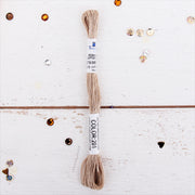 Beige Premium Cotton Embroidery Floss - Six Strand Thread - No. 201 - Threadart.com
