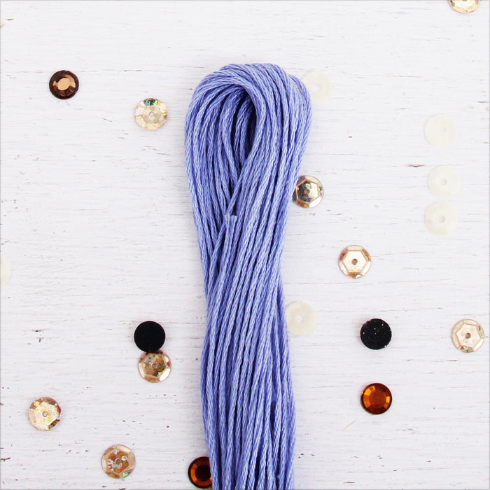 Light Blue Premium Cotton Embroidery Floss - Six Strand Thread - No. 202 - Threadart.com