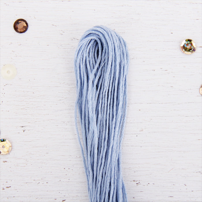 Very Light Blue Premium Cotton Embroidery Floss - Six Strand Thread - No. 203 - Threadart.com