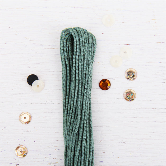 Sea Green Premium Cotton Embroidery Floss - Six Strand Thread - No. 204 - Threadart.com