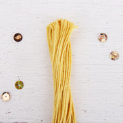 Yellow Premium Cotton Embroidery Floss - Six Strand Thread - No. 206 - Threadart.com
