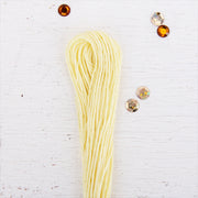 Pale Yellow Premium Cotton Embroidery Floss - Six Strand Thread - No. 207 - Threadart.com