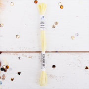 Pale Yellow Premium Cotton Embroidery Floss - Six Strand Thread - No. 207 - Threadart.com