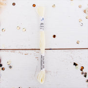 Off White Premium Cotton Embroidery Floss - Six Strand Thread - No. 306 - Threadart.com