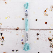Light Aqua Premium Cotton Embroidery Floss - Six Strand Thread - No. 307 - Threadart.com