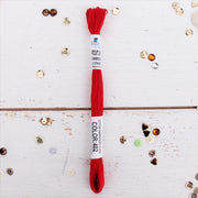 Red Premium Cotton Embroidery Floss - Six Strand Thread - No. 402 - Threadart.com