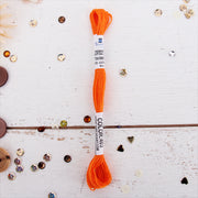Orange Premium Cotton Embroidery Floss - Six Strand Thread - No. 403 - Threadart.com