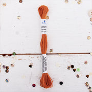Golden Brown Premium Cotton Embroidery Floss - Six Strand Thread - No. 506 - Threadart.com