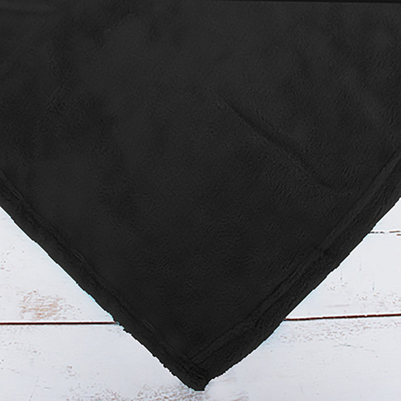 Plush Fleece Personalized Blanket - Embroidered Name or Monogrammed - Threadart.com