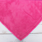 Plush Fleece Personalized Blanket - Embroidered Name or Monogrammed - Threadart.com