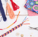 Light Pink Premium Cotton Embroidery Floss - Six Strand Thread - No. 606 - Threadart.com