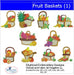 Machine Embroidery Designs - Fruit Baskets(1) - Threadart.com