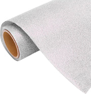 Holo Silver Glitter Iron On Vinyl 20" Wide Sold By the Yard - Threadart.com
