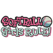 Machine Embroidery Designs - Softball(1) - Threadart.com