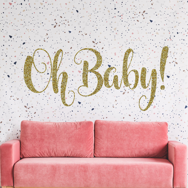 Blue Glitter Vinyl Peel and Stick Paper Self Adhesive 12" Wide - Threadart.com