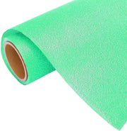 Neon Rainbow Mint Green Glitter Iron On Vinyl 20" Wide Sold By the Yard - Threadart.com