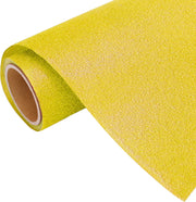 Neon Rainbow Yellow Glitter Iron On Vinyl 20" Wide Sold By the Yard - Threadart.com