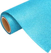 Steel Blue Glitter Iron On Vinyl 20" Wide Sold By the Yard - Threadart.com