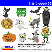 Machine Embroidery Designs - Halloween(1) - Threadart.com
