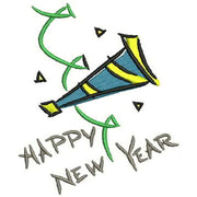 Machine Embroidery Designs - Happy New Year (1) - Threadart.com
