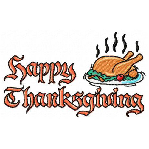 Machine Embroidery Designs - Thanksgiving(1) - Threadart.com