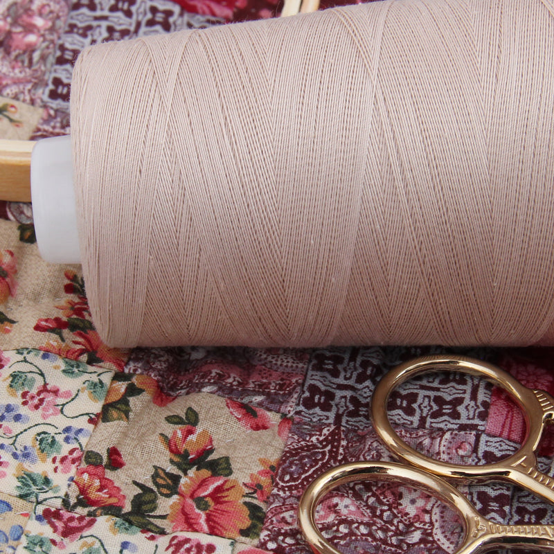 Heavy Duty Quilting Cotton Thread - Teal Blue - 2500 Meters - 40 Wt. - Threadart.com