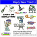Machine Embroidery Designs - Happy New Year (1) - Threadart.com