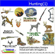 Machine Embroidery Designs - Hunting(1) - Threadart.com